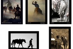 Cowboy Note Cards - Horse Photography by Jody L Miller