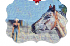 Apache-Horse-Christmas-Ornament