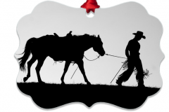 Fringe-Cowgirl-Christmas-Ornament