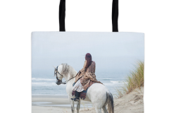 Andalusian-on-Beach-Tote-Bag