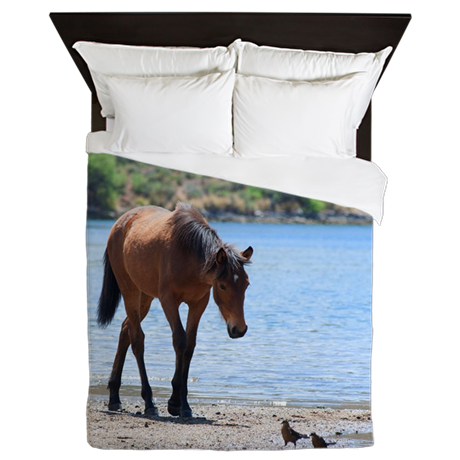 Equine Art Duvet Cover-Jody Miller Horse photography