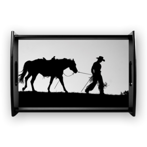 Equine Art serving tray-Jody Miller photography