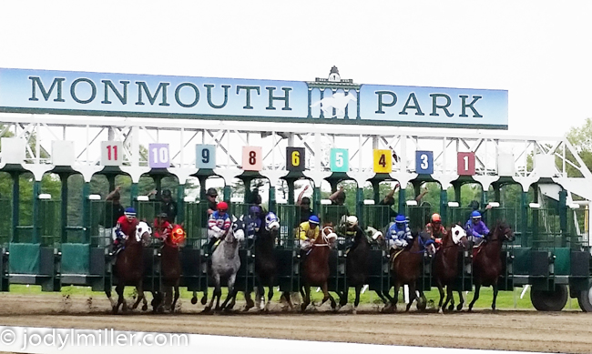 Racehorse photo at Monmouth Park-Jody Miller Equine Photography