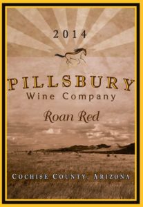 Roan Red Pillsbury Wine and Red Roan Horse Art