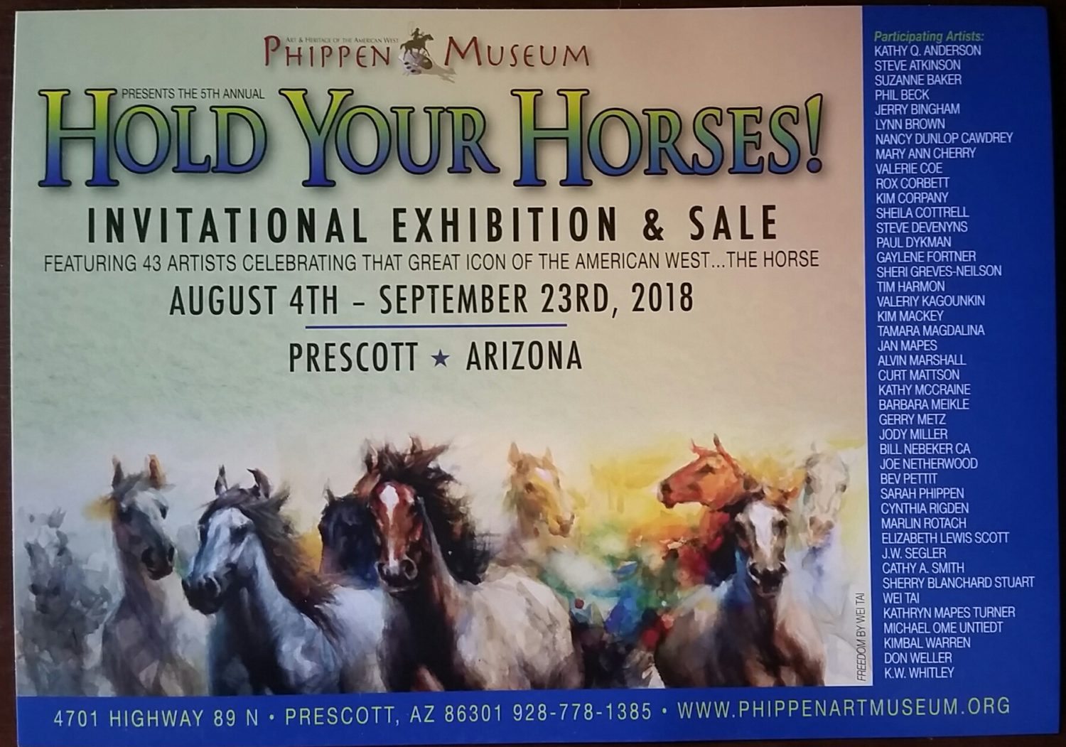 Hold your Horses-The Phippen Museum