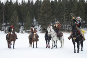 photographing horses in the snow- Horse photography by Jody L. Miller