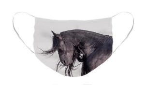 horse photo face mask- jody l. miller
