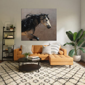 Spanish Stallion Horse Art- Jody L. Miller